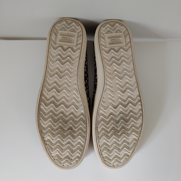 Toms Shoes Ditzy Daisy Print Deconstructed Alpargata Slip On Shoes Size 7 - Picture 11 of 13